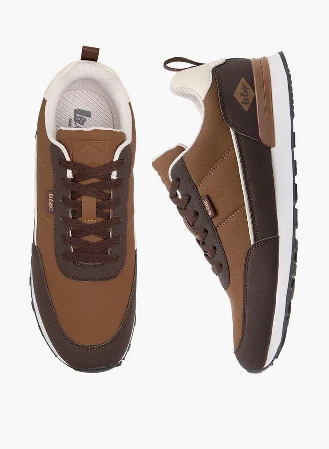 Lee Cooper Men Colourblock Lace-Up Sneakers