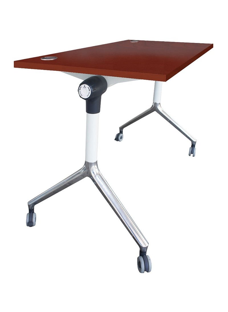 Mahmayi Mahmayi ZF-08A Multipurpose Foldable Training/Computer Table - Apple Cherry 