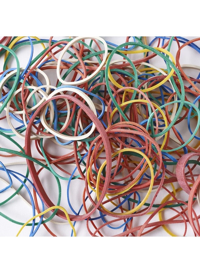 Charles Leonard Rubber Bands, 1 3/8 Ounce Bags, Assorted Sizes/Colors (56385) - Image 2