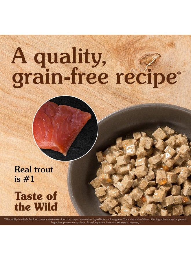 تيست أوف ذا وايلد وصفة كانيون ريفر للقطط مع سمك السلمون المرقط والسلمون في المرق 5.5 أونصة (عبوة من 24 قطعة) - Image 2