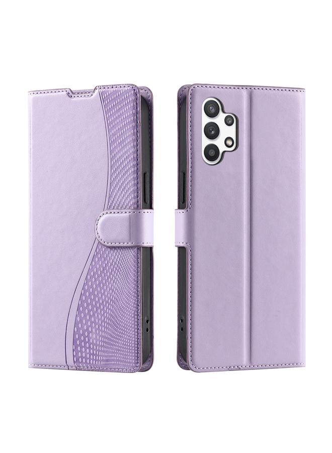 اس-توب جراب لهاتف Samsung Galaxy A13 4G / 5G Voltage جراب هاتف جلدي رفيع للغاية منقط - Image 1