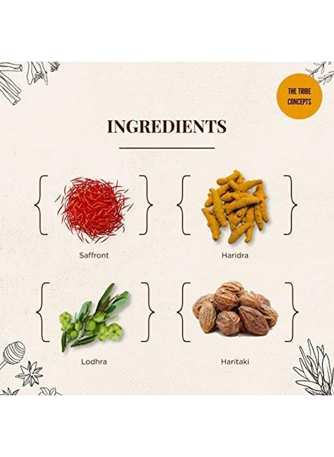 The Tribe Concepts - Exotic Face Glow Mask With Marigold Liquorice & Chironji For Smooth Glowing & Radiant Skin 50 G (Kraft Paper Packing) - Image 1