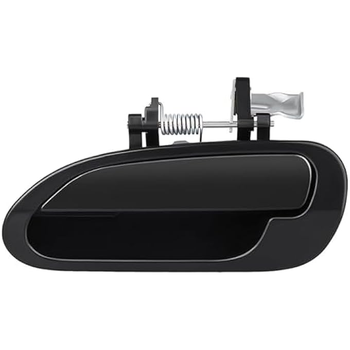 ريحني مقبض الباب الخارجي من جانب السائق الخلفي الأيسر للأعوام 1998 1999 2000 2001 2002 هوندا أكورد مقبض باب أسود خارجي استبدل OE 79338 72680S84A01Zf 72680S86K11 بدون فتحة مفتاح - Image 1