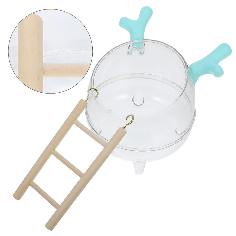 Hamster Bathtub Hamster Bathroom Sand Bath Container Hamster Toilet And Sandbox Dust Bathtub Hamster Bed Sand Bath Box For Accessories - Image 1