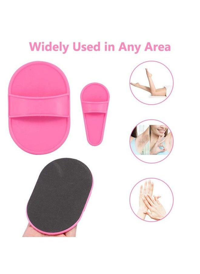 yuyte - Hair Remover Buffer Pads Hair Removal Exfoliating Pad Smooth Legs Skin Painless Scrub Depilatory Sanding Tool Set Smooth Away Replacement Pads For Body Physical Hair Removal Tool - Image 1