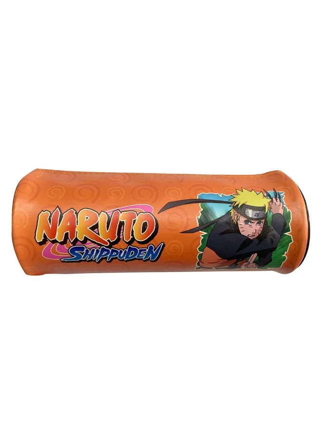 بيراميد Orange Printed Pencil Case Cartoon Design