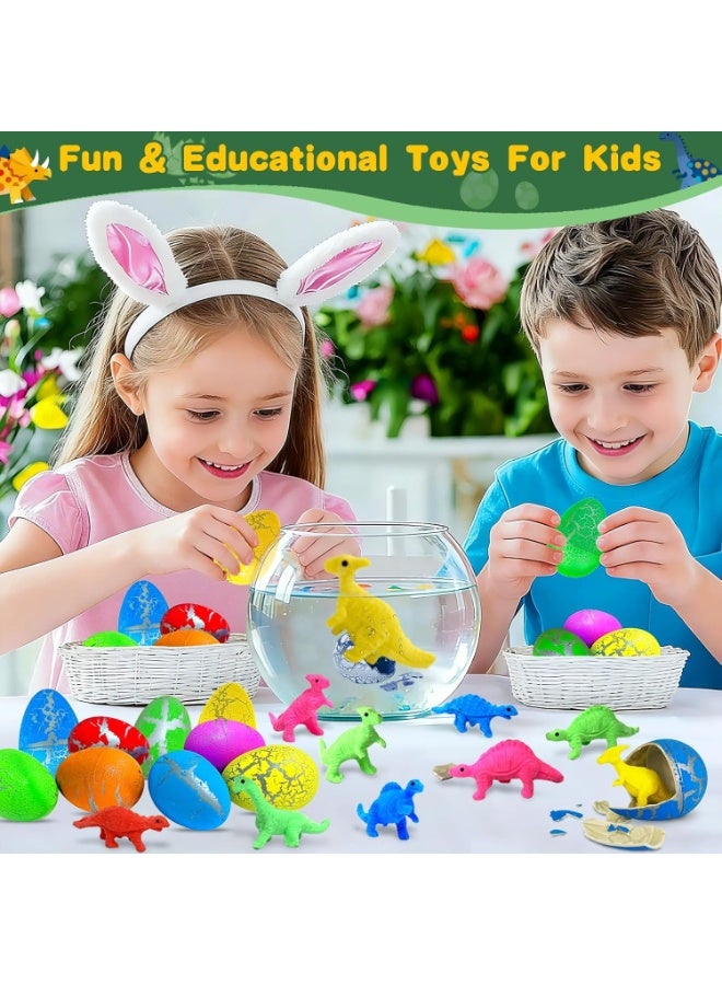 Magic Growing Dinosaur Egg Toy with Water | Hatching Inflatable Surprise Dinosaur Kids Gift Multi Color Educational Fun - Image 3