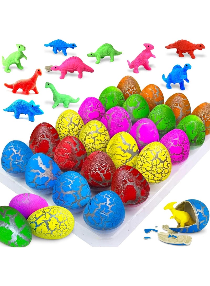 Magic Growing Dinosaur Egg Toy with Water | Hatching Inflatable Surprise Dinosaur Kids Gift Multi Color Educational Fun - Image 1