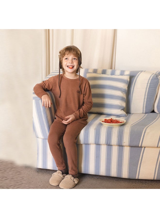 2pcs Pajamas Set Toddler Kid Baby Boy Girl Clothes Set Cotton Long Sleeve Top Pant Suit Pj Set Homewear Outfit - Image 1