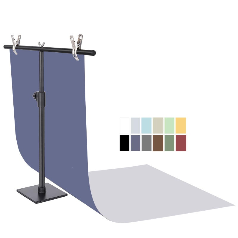 Yoocheese Photography Backdrops Small Product Background: Flat Lay Seamless Paper Props - Tabletop Photo Shoot for Jewelry Cosmetics Food .(22x34in, Dark) - Image 1