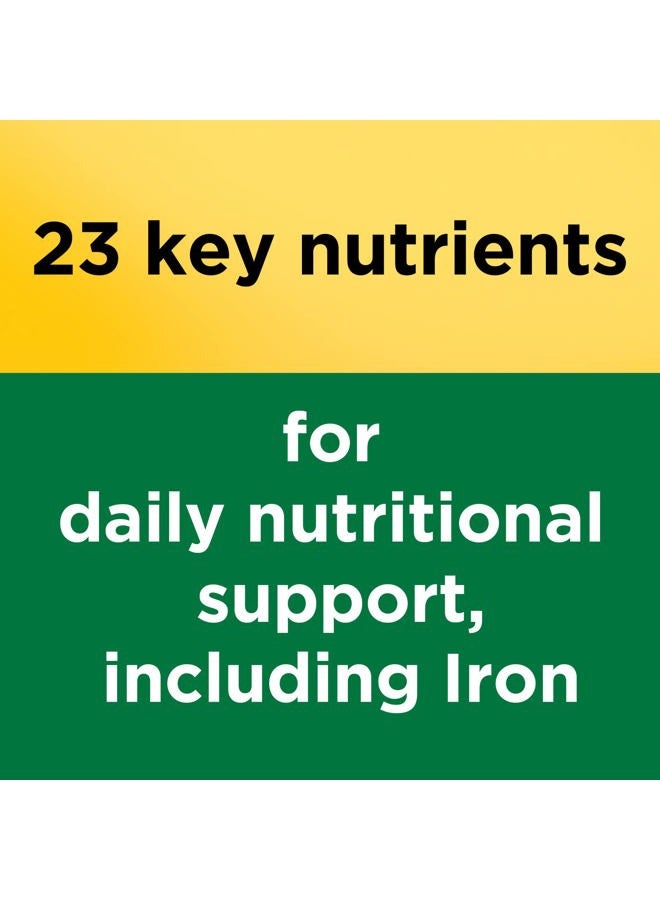 Nature Made Multivitamin Tablets with Iron, Multivitamin for Women and Men for Daily Nutritional Support, 130 Tablets, 130 Day Supply - Image 3