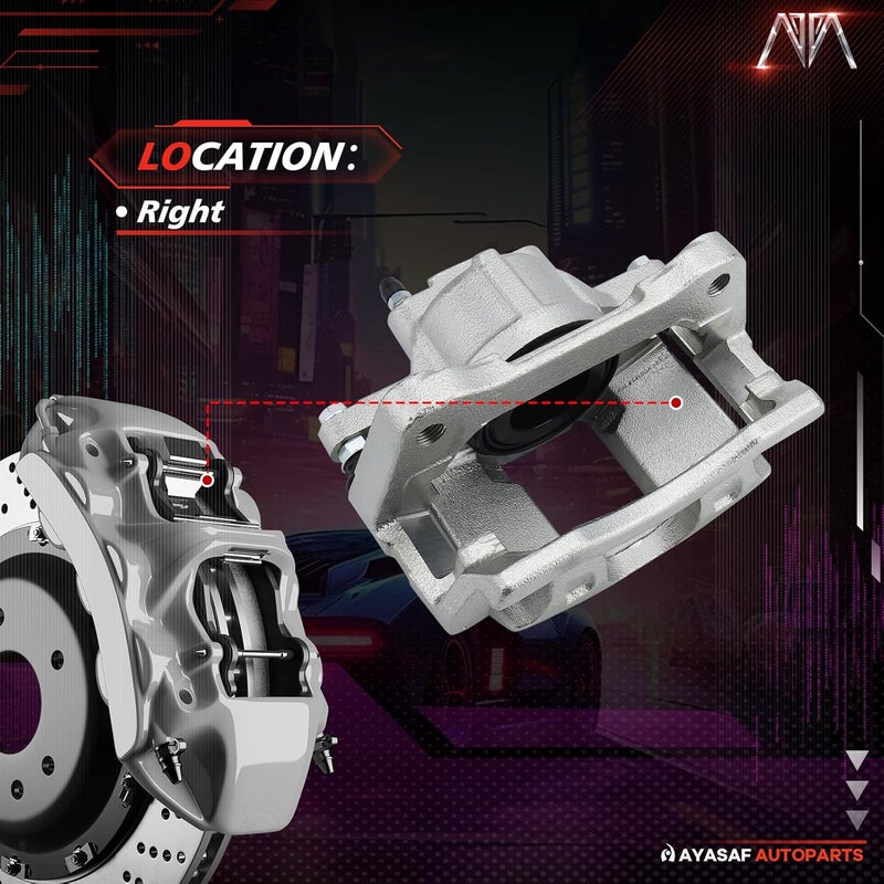 MAYASAF 18B5044 Front Right Passenger Side Brake Caliper Assembly - Image 2