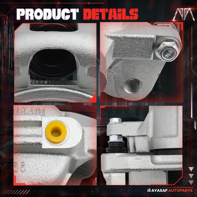 MAYASAF 18B5044 Front Right Passenger Side Brake Caliper Assembly - Image 3
