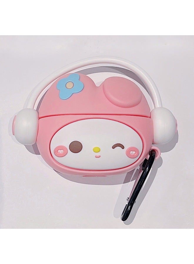 For Huawei FreeClip Bluetooth Headset Protective Cover Freebuds5/pro4/se2 Cartoon Silicone Soft Case