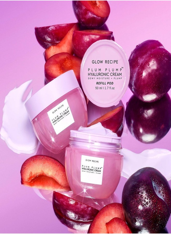 GLOW RECIPE Plum Plump Hyaluronic Acid Moisturizer 20ml – Hydrating & Plumping Gel-Cream with Multi-Weight Hyaluronic Acid and Plum Extract for Soft, Radiant, and Supple Skin - pzsku/Z93C475901ECB34460870Z/45/1741238041/9f8c9535-0e54-4d73-89a5-7b4f525f9466