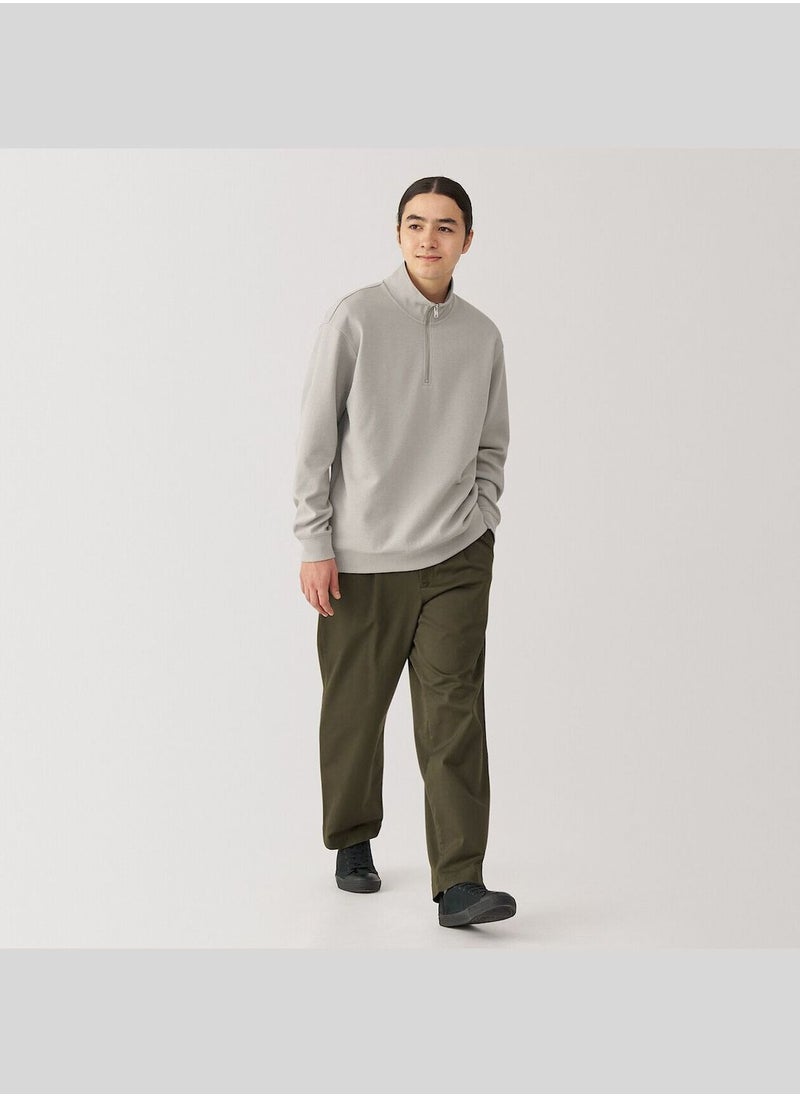 MUJI Double Knits Milano Rib Half Zip Pullover  - Image 2