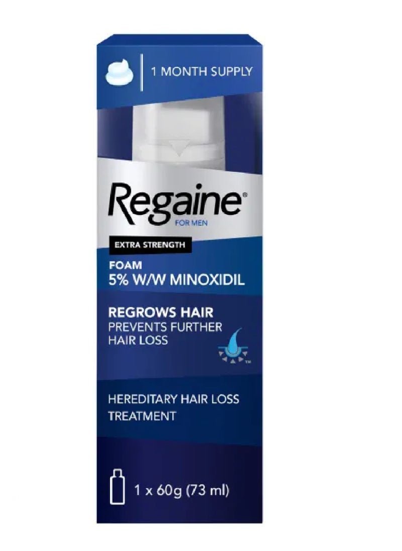 Regaine Regaine For Men Extra Strength Scalp Foam 5% 73ml 