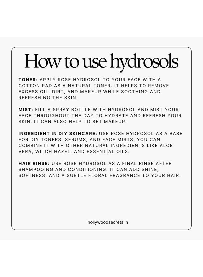 Hollywood Secrets ماء زهر شجرة الشاي النقي من هوليوود 500 مل - Image 5