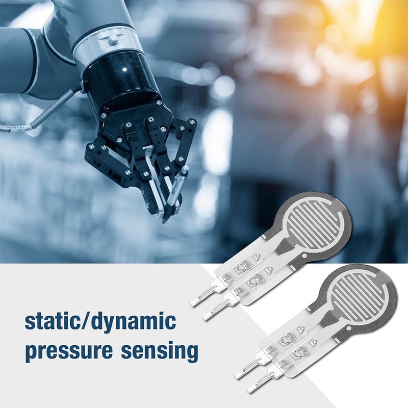 2pcs Force Sensor Pressure, 20g~2kg High Precise Resistance Type Thin Film Pressure Sensor Force Sensor for Bed Monitoring Sleep Monitoring Smart Shoes - Image 2