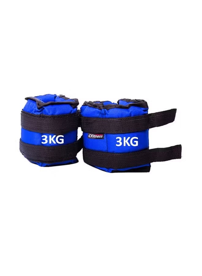 Arabest 6KG/Pair Adjustable Ankle Weights for Women and Men,A Two-Piece Sand Weight Bag For The Arms And Feet, Modularized Leg Weight Straps for Yoga, Walking, Running, Aerobics, Gym - Image 2
