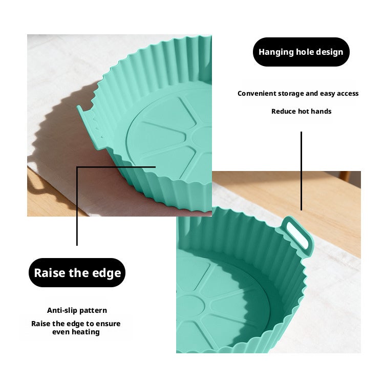 Round Silicone Air Fryer Liners - Image 3