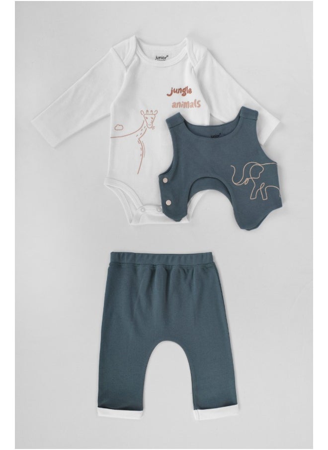 Junior - Baby Boys Pajama Set - Image 1