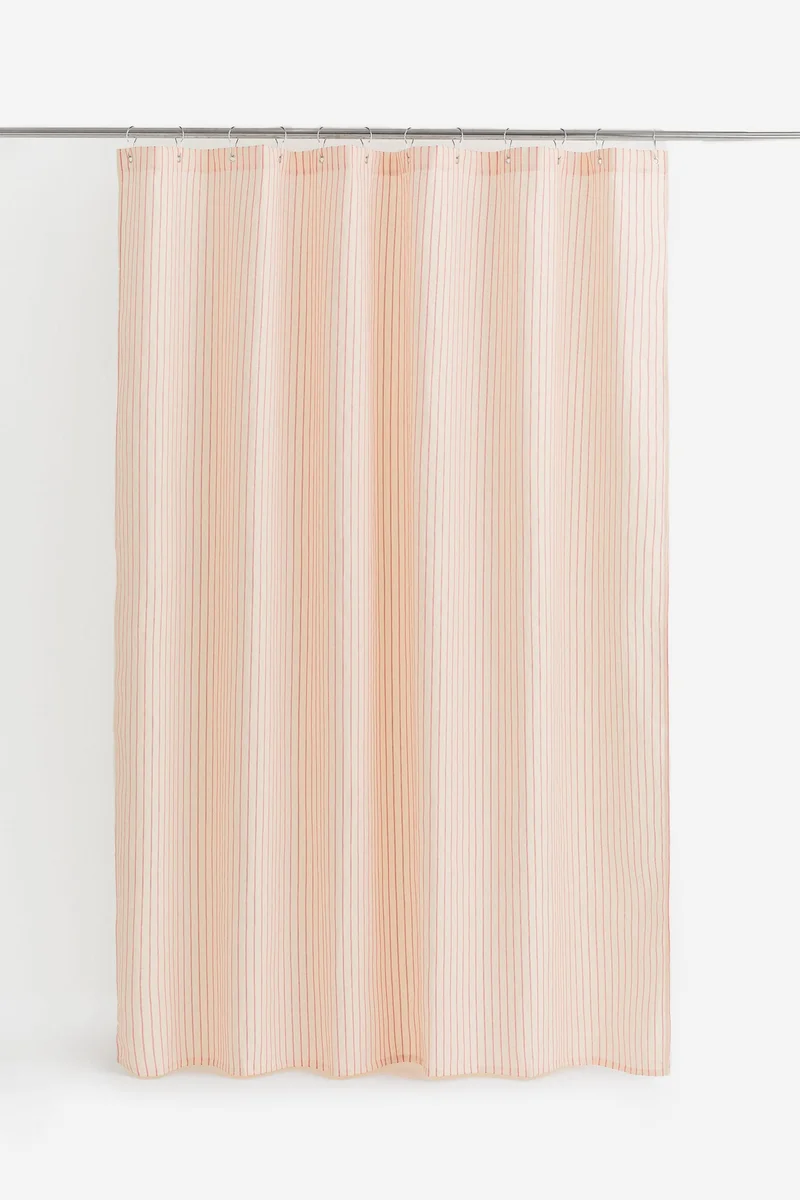 H&M Striped Shower Curtain