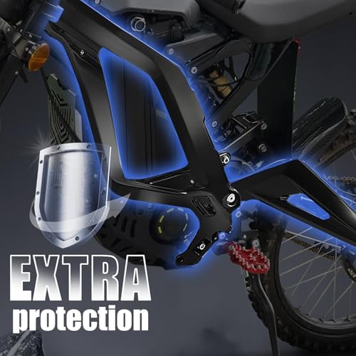 URLWALL Body Frame Protective Cover Fit For Sur-Ron Light Bee X, Body Frame Protector Guard Sticker, E-Bike Accessoires for Sur-Ron (Black) - Image 4