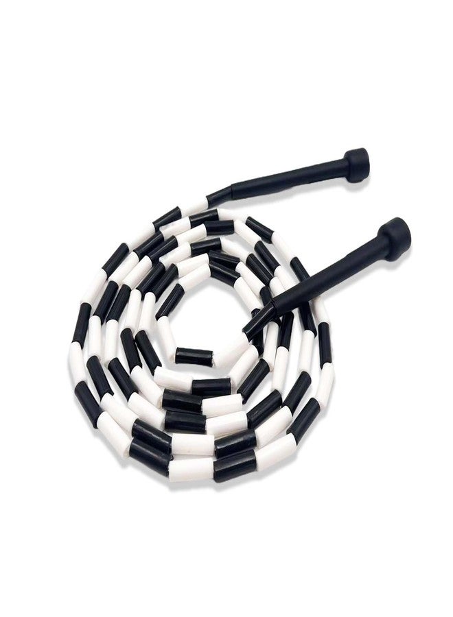 GRSECPO Tangle-Free Beaded Jump Rope with Unbreakable Handles Enjoy Smooth Spins Adjustable Length and Your New Favorite Workout - Image 1