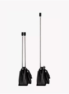 Yves Saint Laurent YSL Shoulder Bag – Women's NIKI Small Leather Crossbody Bag, Black  - Image 4