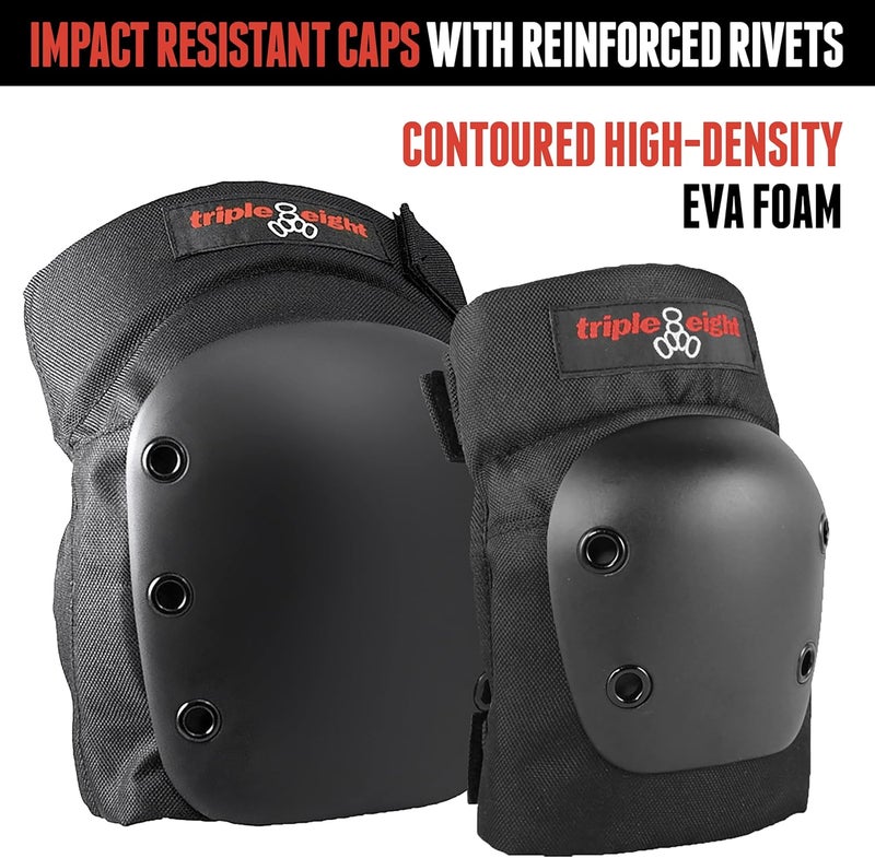 Triple Eight Triple 8 Street Protective Pack - Knee and Elbow Pads for Skating - Image 2