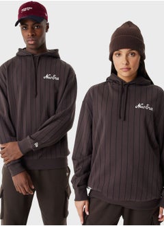 NEW ERA Pinstripe Oversized Hoodie  - Image 1
