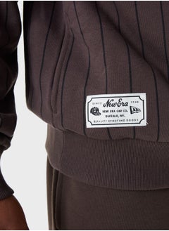 NEW ERA Pinstripe Oversized Hoodie  - Image 5