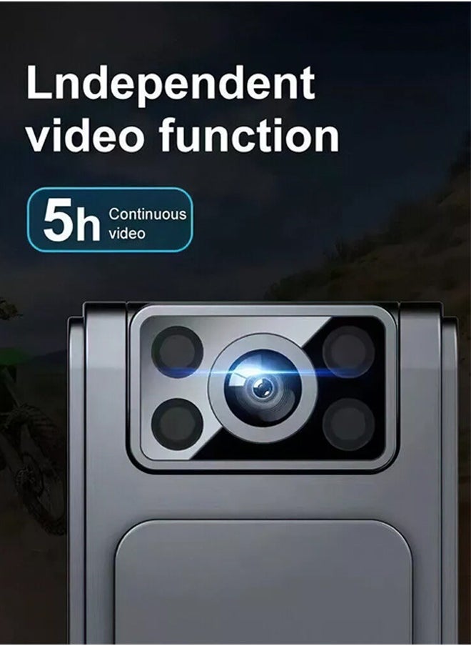 180° Rotatable Lens 1080P HD Camera with Night Vision Function Comes with 64GB SD Card