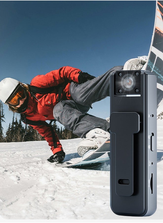180° Rotatable Lens 1080P HD Camera with Night Vision Function Comes with 64GB SD Card
