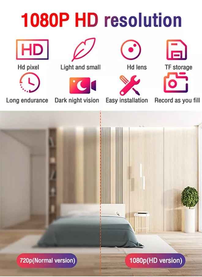 180° Rotatable Lens 1080P HD Camera with Night Vision Function Comes with 64GB SD Card - pzsku/Z93C55ECF373A1D508F8FZ/45/_/1733297903/05b214da-be49-4a25-8ce4-c196b624962d