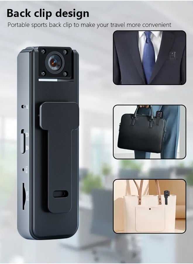 180° Rotatable Lens 1080P HD Camera with Night Vision Function Comes with 64GB SD Card