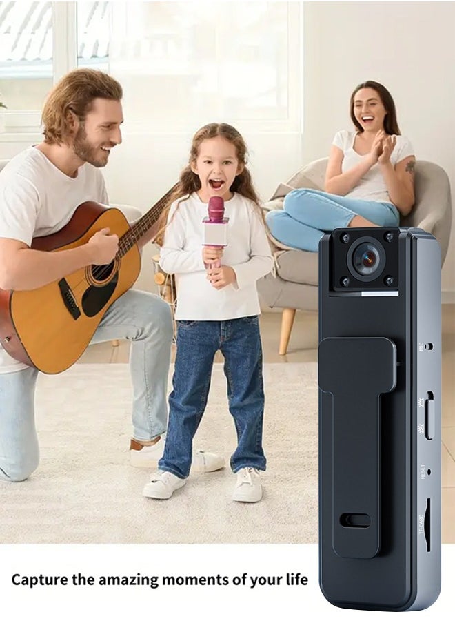 180° Rotatable Lens 1080P HD Camera with Night Vision Function Comes with 64GB SD Card