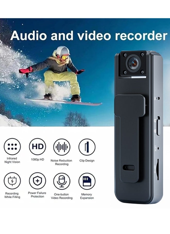 180° Rotatable Lens 1080P HD Camera with Night Vision Function Comes with 64GB SD Card