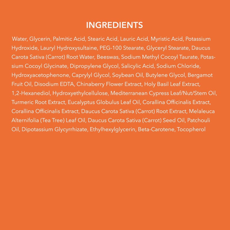 Aprilskin Carrotene Clarifying Foam Cleanser - Deep Cleansing with BHAs & Sebum Control for Oily, Sensitive, Acne-Prone Skin - 120ml - Vegan, Cruelty Free - Image 5