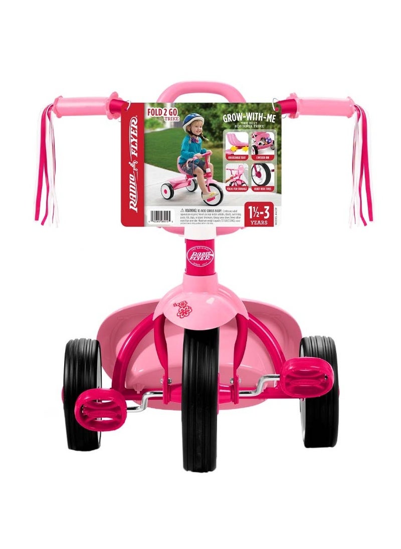 Radio Flyer Fold 2 Go Trike Pink - pzsku/Z93C56F90794CABC99902Z/45/_/1701943796/f597ea5a-e1a4-42d9-876f-a6d40f0b1448