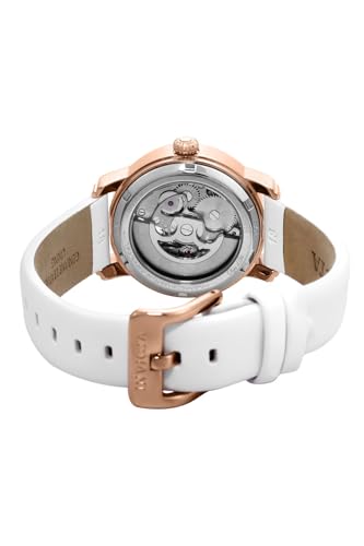 Invicta Women's 22655 Objet d'Art Analog Display Automatic Self Wind White Watch - Image 4