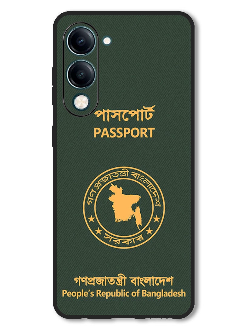 Theodor Case Compatible with Vivo Y29s Protection Shockproof Bumper Cover Bangladesh Passport - Image 1