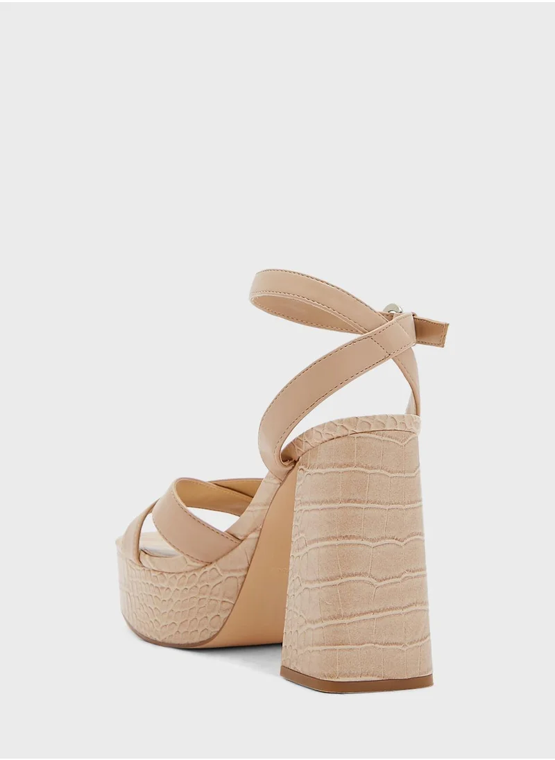 NINE WEST Open Toe High Heel Sandals