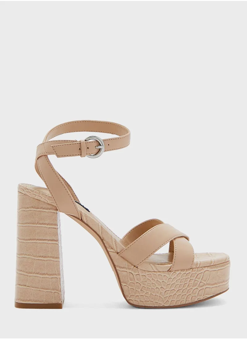 ناين ويست Open Toe High Heel Sandals