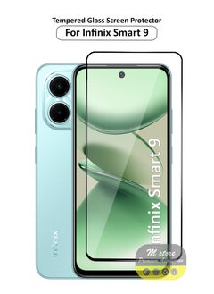 Generic For Infinix Smart 9 Screen Protector – Edge to Edge Tempered Glass Screen Protector, High Transparency, Delicate Touch, Anti-Explosion, Smooth Arc Edges, Easy Installation  - Image 1