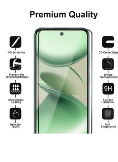 Generic For Infinix Smart 9 Screen Protector – Edge to Edge Tempered Glass Screen Protector, High Transparency, Delicate Touch, Anti-Explosion, Smooth Arc Edges, Easy Installation  - Image 2