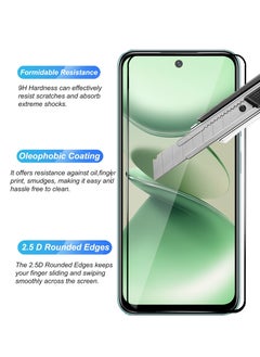 Generic For Infinix Smart 9 Screen Protector – Edge to Edge Tempered Glass Screen Protector, High Transparency, Delicate Touch, Anti-Explosion, Smooth Arc Edges, Easy Installation  - Image 3