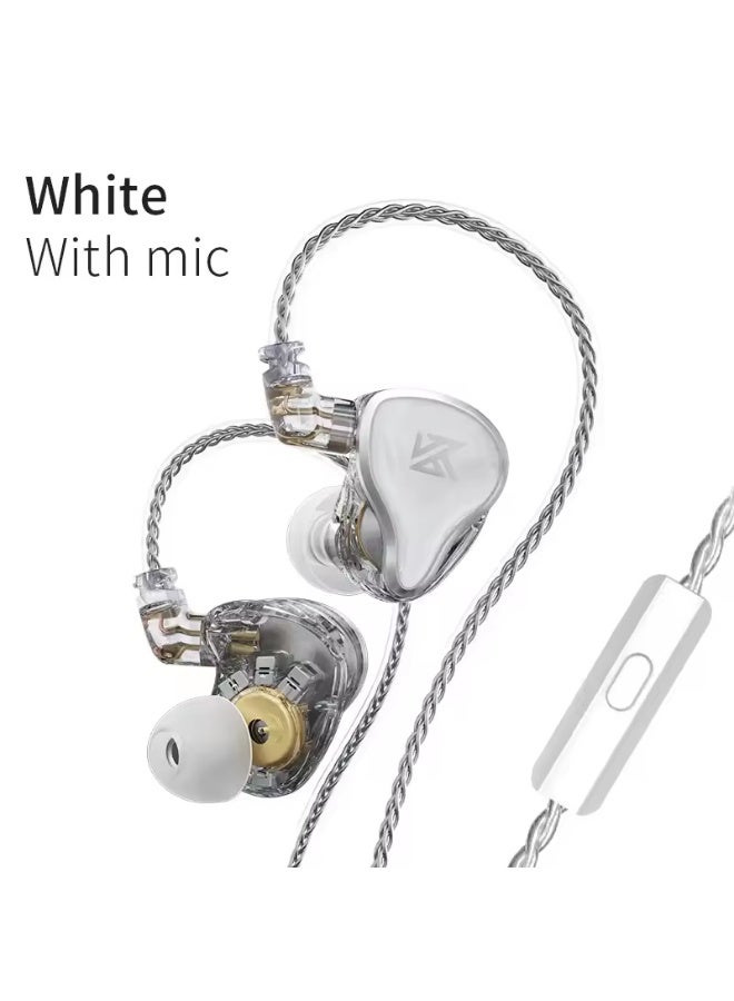 Linsoul KZ ZAS Metal Wired Earphone 16-Unit Hybrid Technology Music Bass In-Ear Monitor Headset Sport Game Noice Cancelling Earphone - Image 1