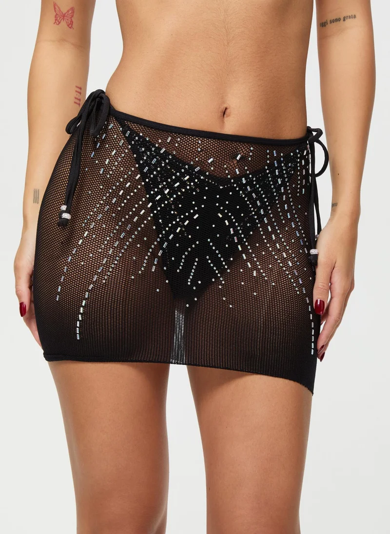 آن سمرز تنورة سمر سيرين من آن سمرز باللون الأسود